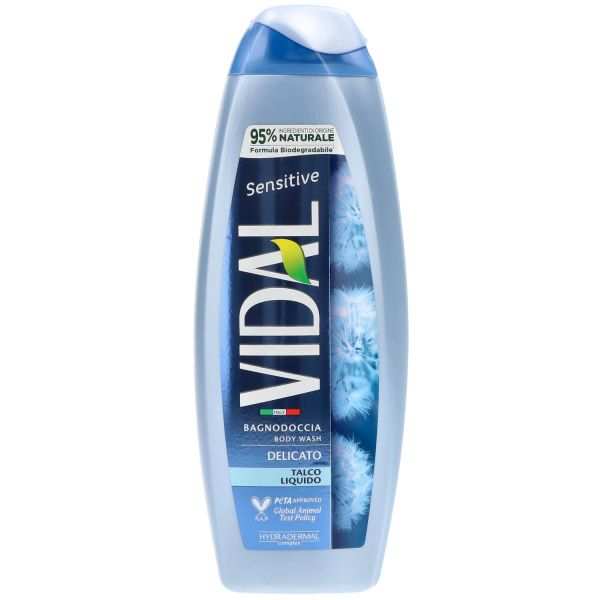Vidal Bagnodoccia Talco 500ml bagnoschiuma VIDAL