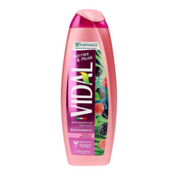 Vidal Bagnodoccia Mora e Muschio 500ml bagnoschiuma VIDAL