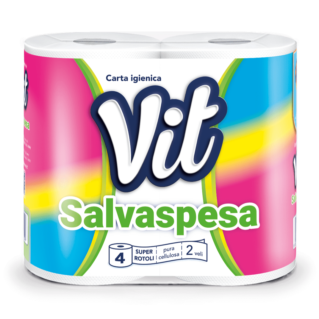 Vit Carta Igienica Salvaspesa 4 Rotoli CARTA IGIENICA VIT
