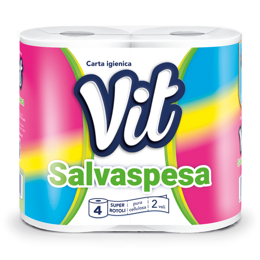 VIT CARTA IGIENICA SALVASPESA 4 ROTOLI
