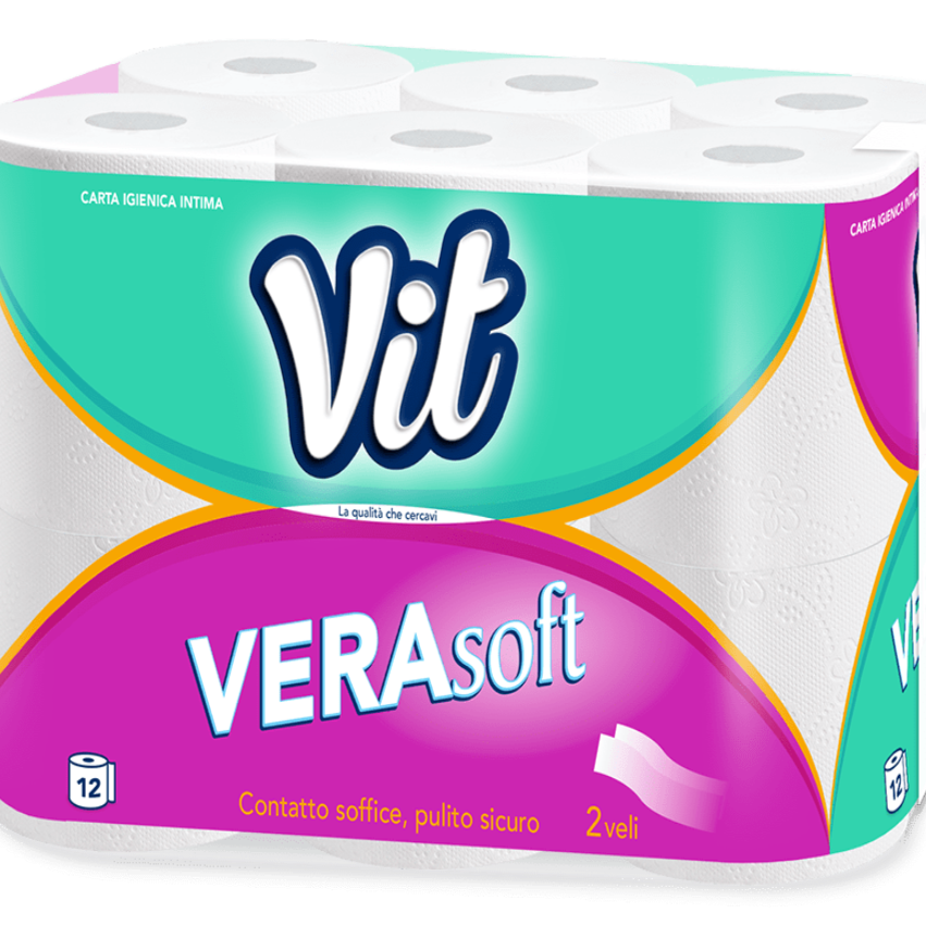 Vit Carta Igienica Verasoft 12 Rotoli CARTA IGIENICA VIT