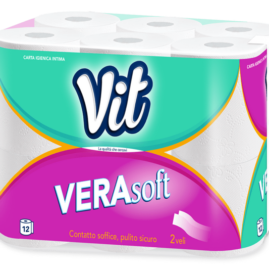 VIT CARTA IGIENICA VERASOFT 12 ROTOLI