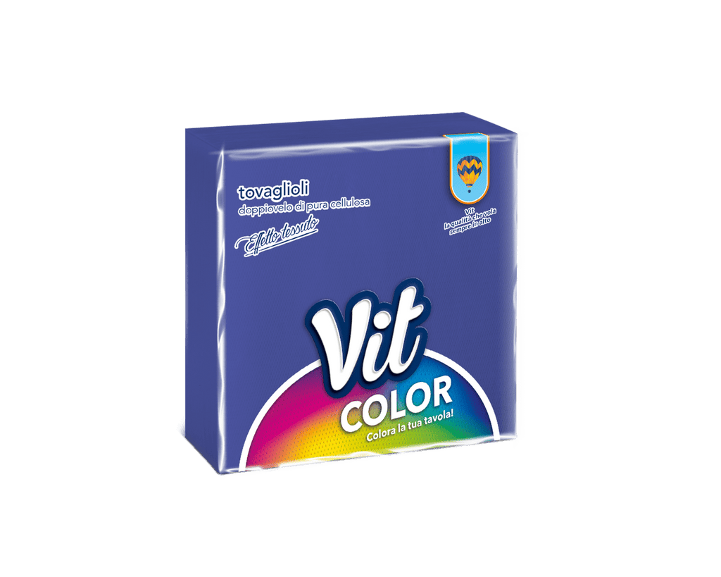 Vit Tovaglioli Colorati 33x33cm 25 Pezzi TOVAGLIOLI CARTA VIT