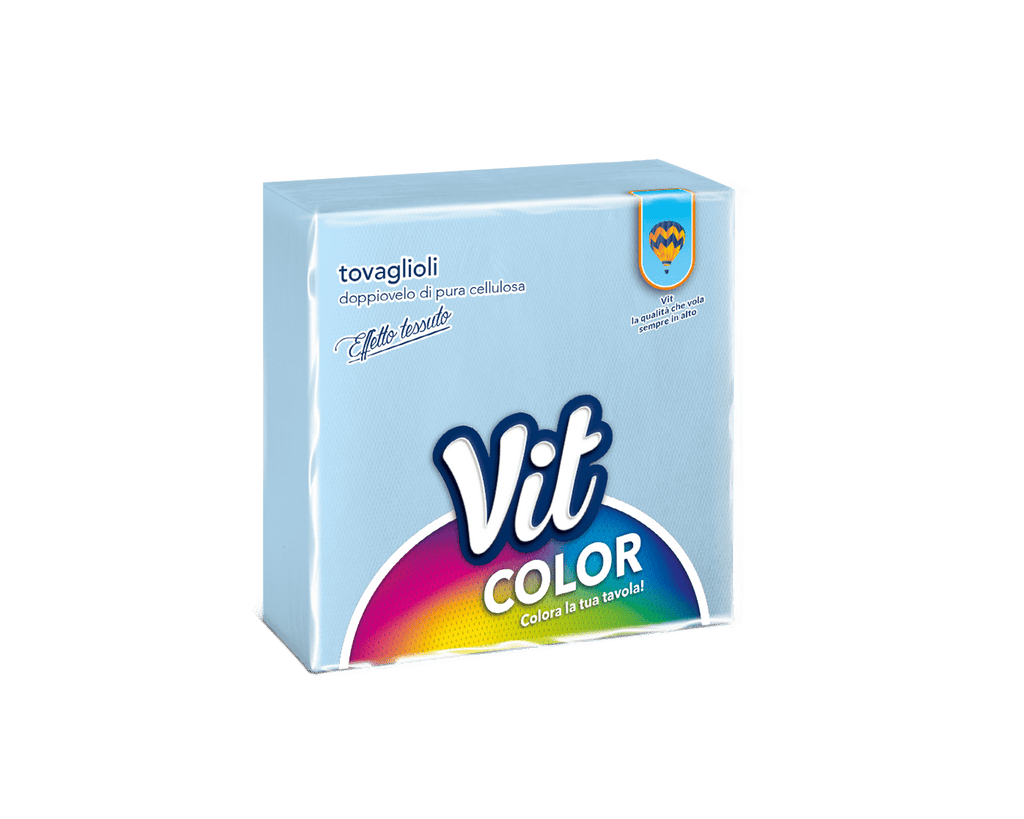 Vit Tovaglioli Colorati 33x33cm 25 Pezzi TOVAGLIOLI CARTA VIT