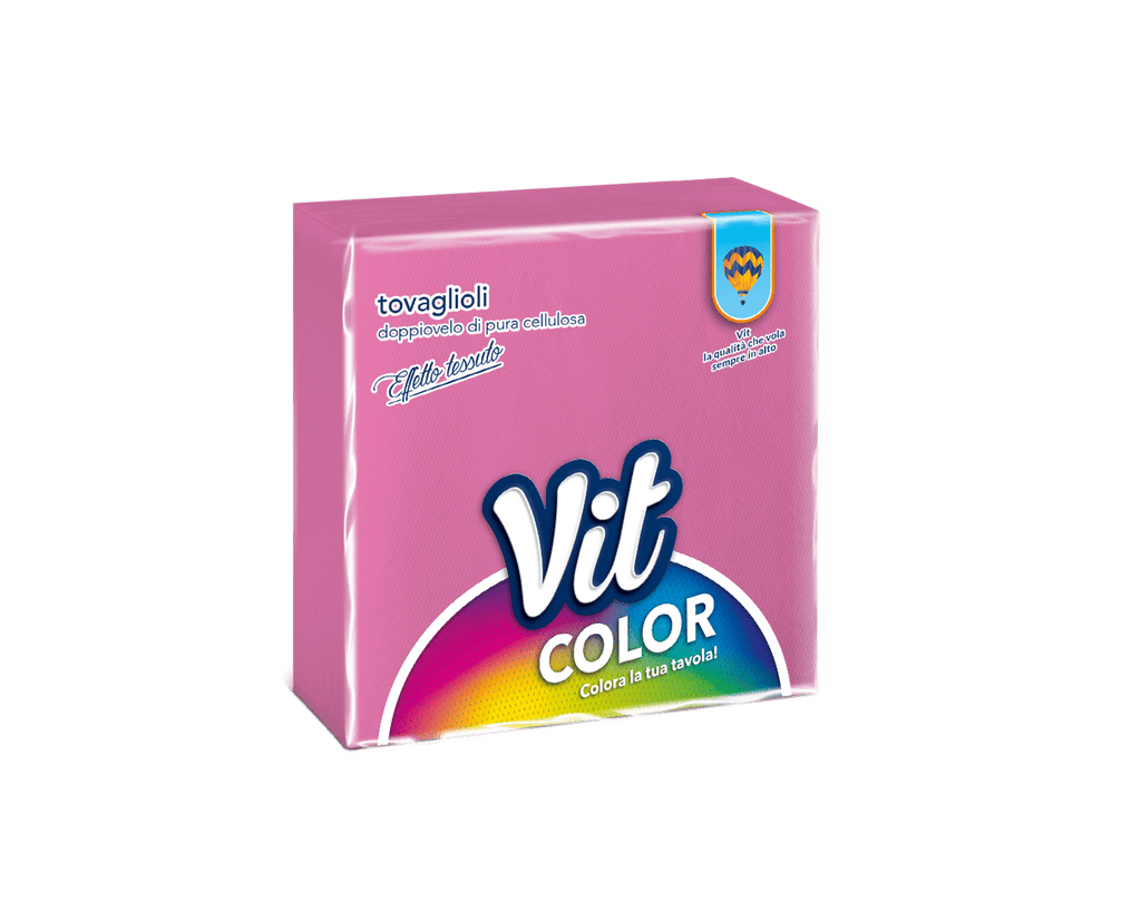 Vit Tovaglioli Colorati 33x33cm 25 Pezzi TOVAGLIOLI CARTA VIT