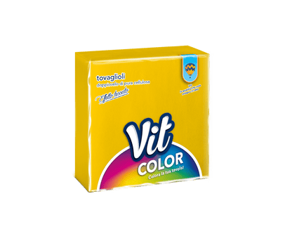 VIT TOVAGLIOLI COLORATI 2V CM.33X33 25 PZ