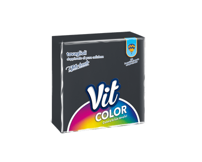 VIT TOVAGLIOLI COLORATI 2V CM.33X33 25 PZ