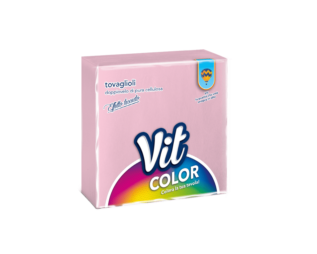 Vit Tovaglioli Colorati 33x33cm 25 Pezzi TOVAGLIOLI CARTA VIT